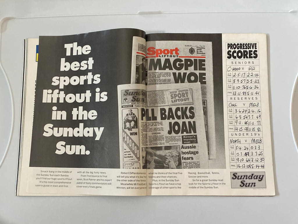 VFL/AFL Grand Final Football Records - 1974 onwards- Select from drop down menu.