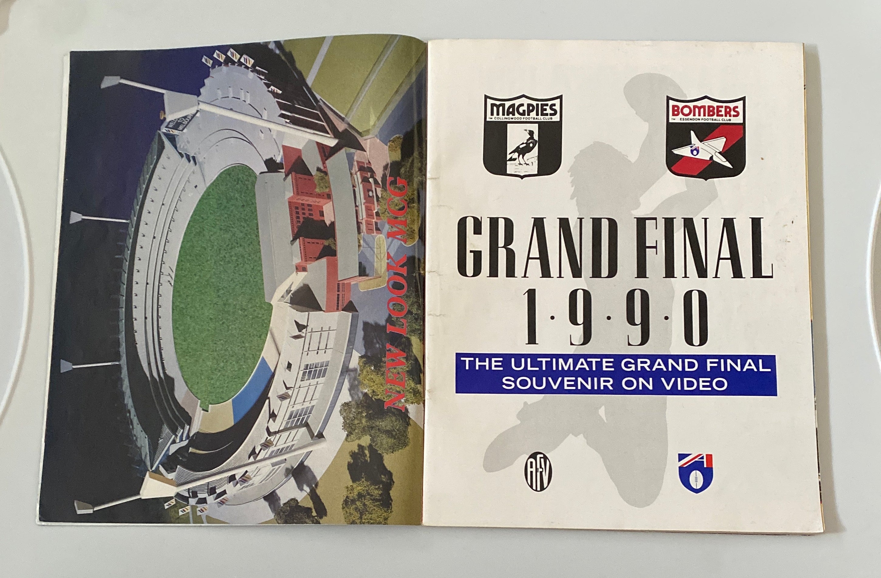 VFL/AFL Grand Final Football Records - 1974 onwards- Select from drop down menu.