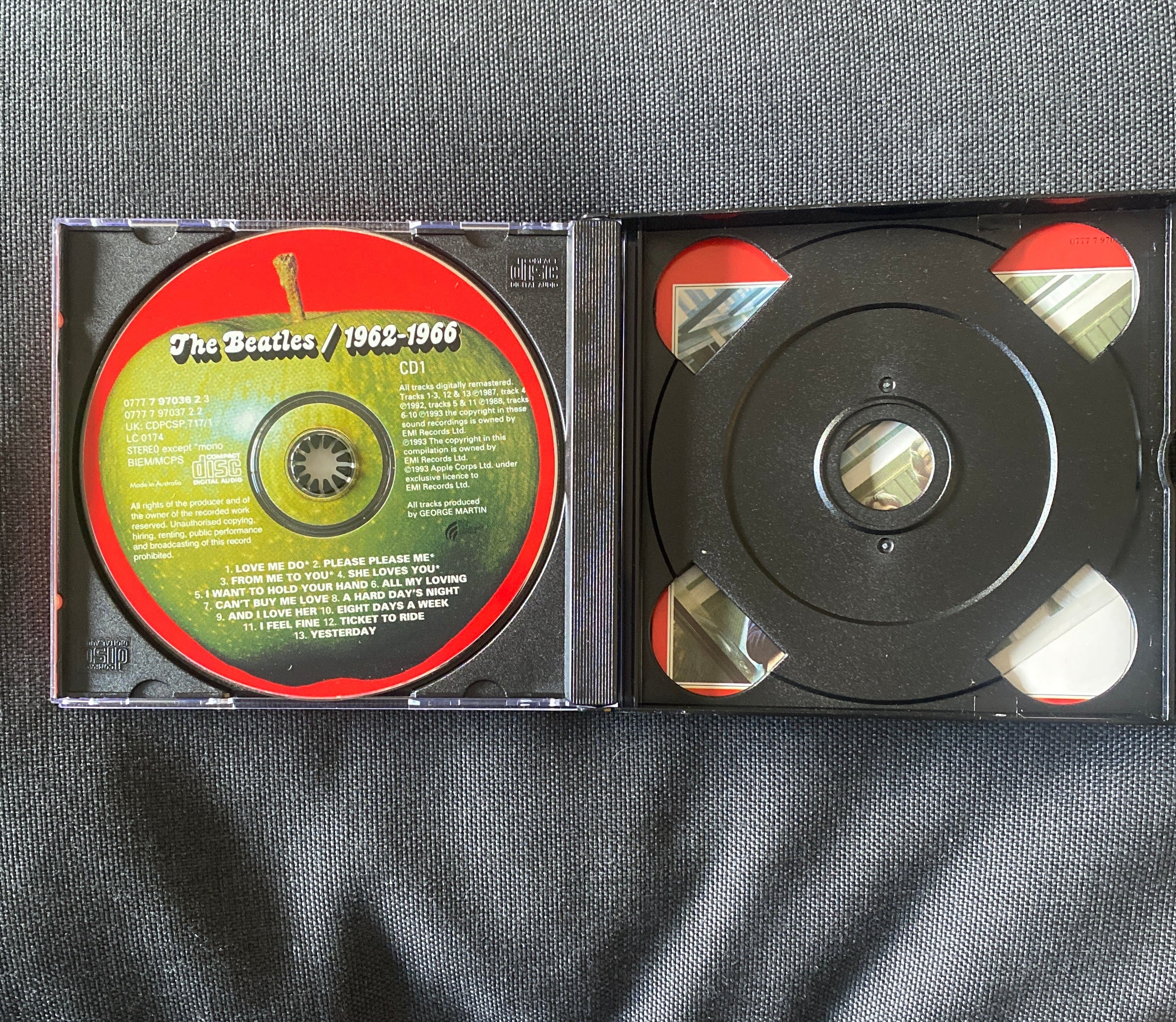 The Beatles: The Beatles: 1962-1966 Red Album box set