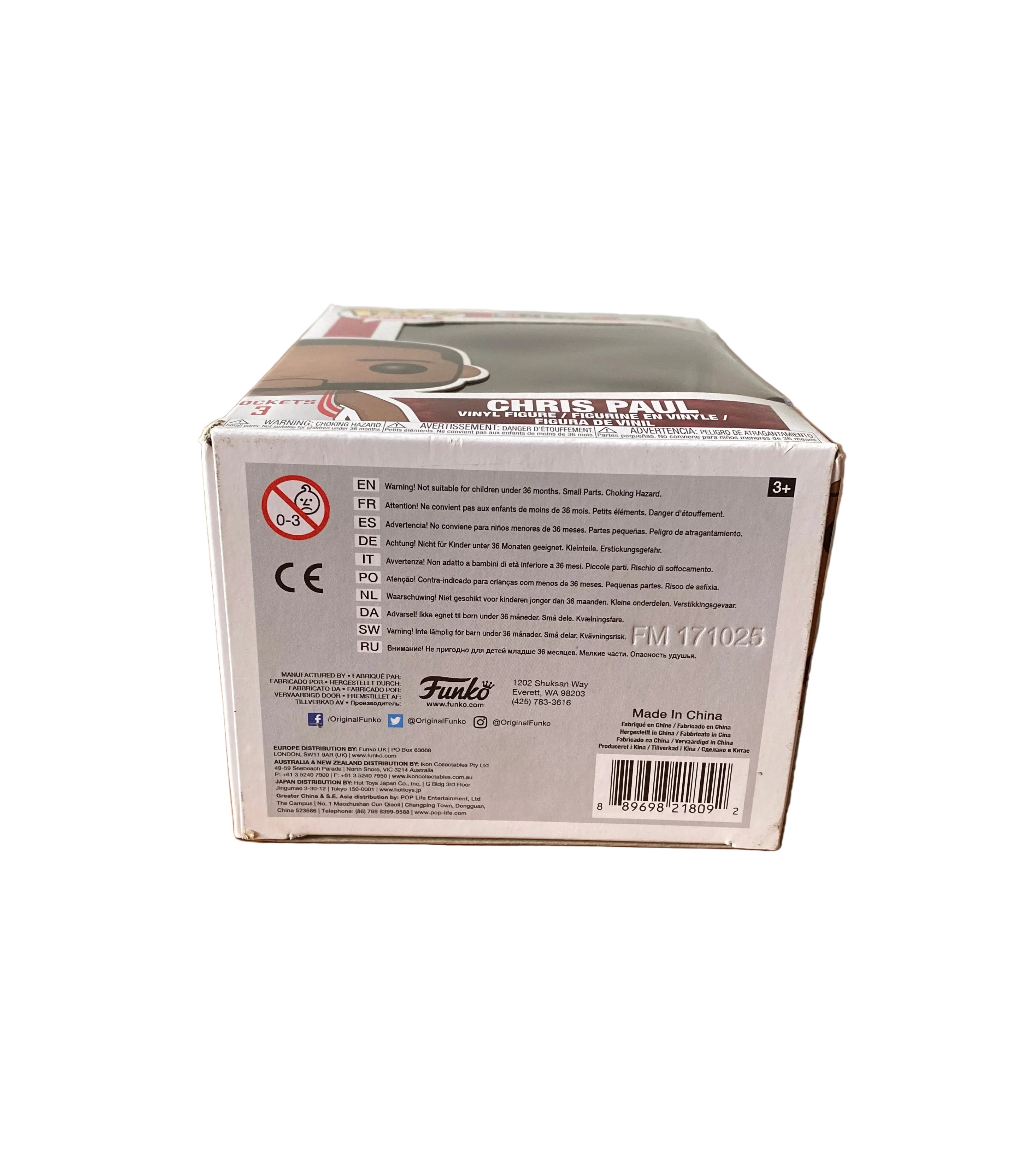 #35 Chris Paul - Houston Rockets NBA Vinyl Funko Pop! Rare Vaulted