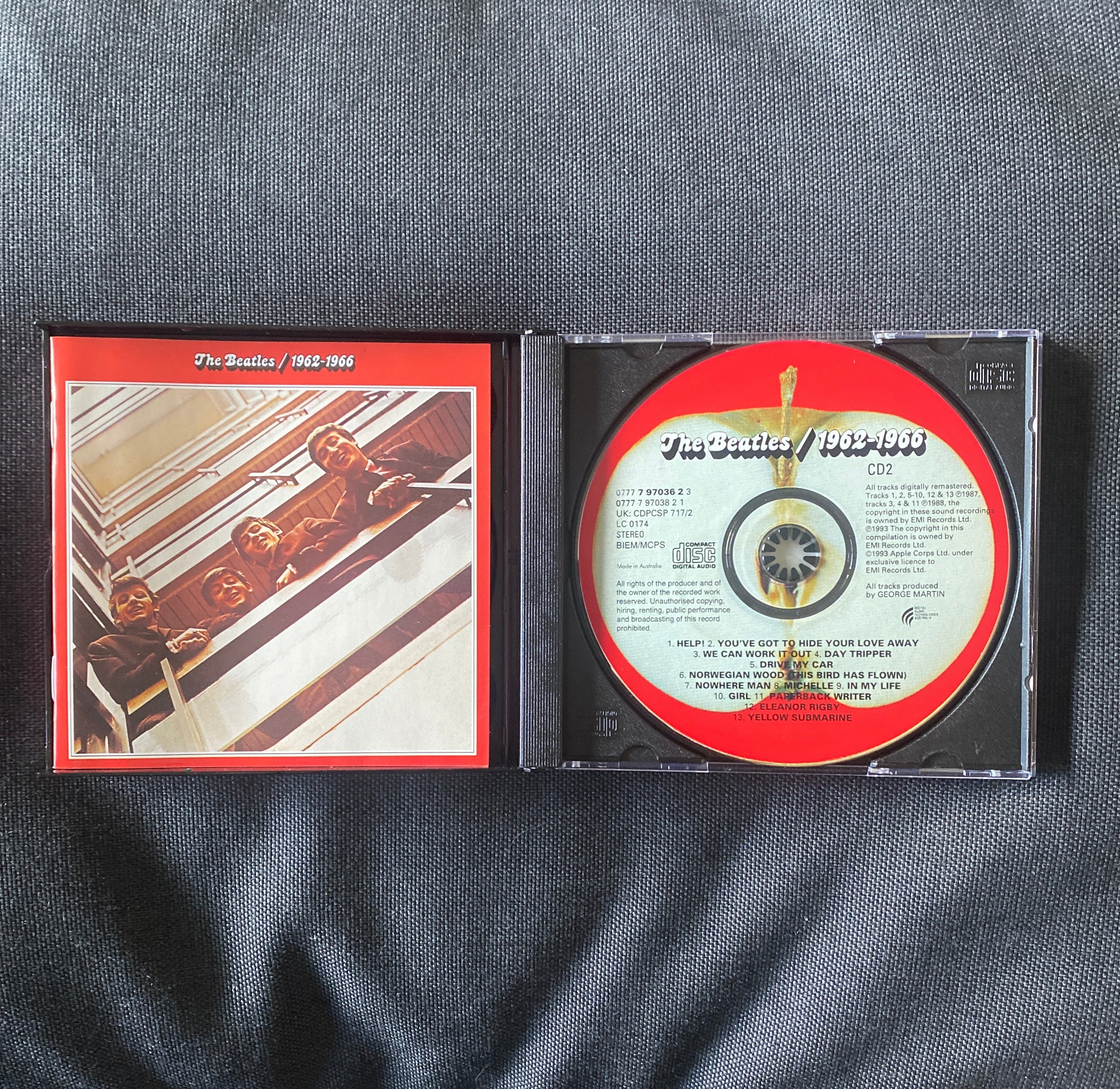 The Beatles: The Beatles: 1962-1966 Red Album box set