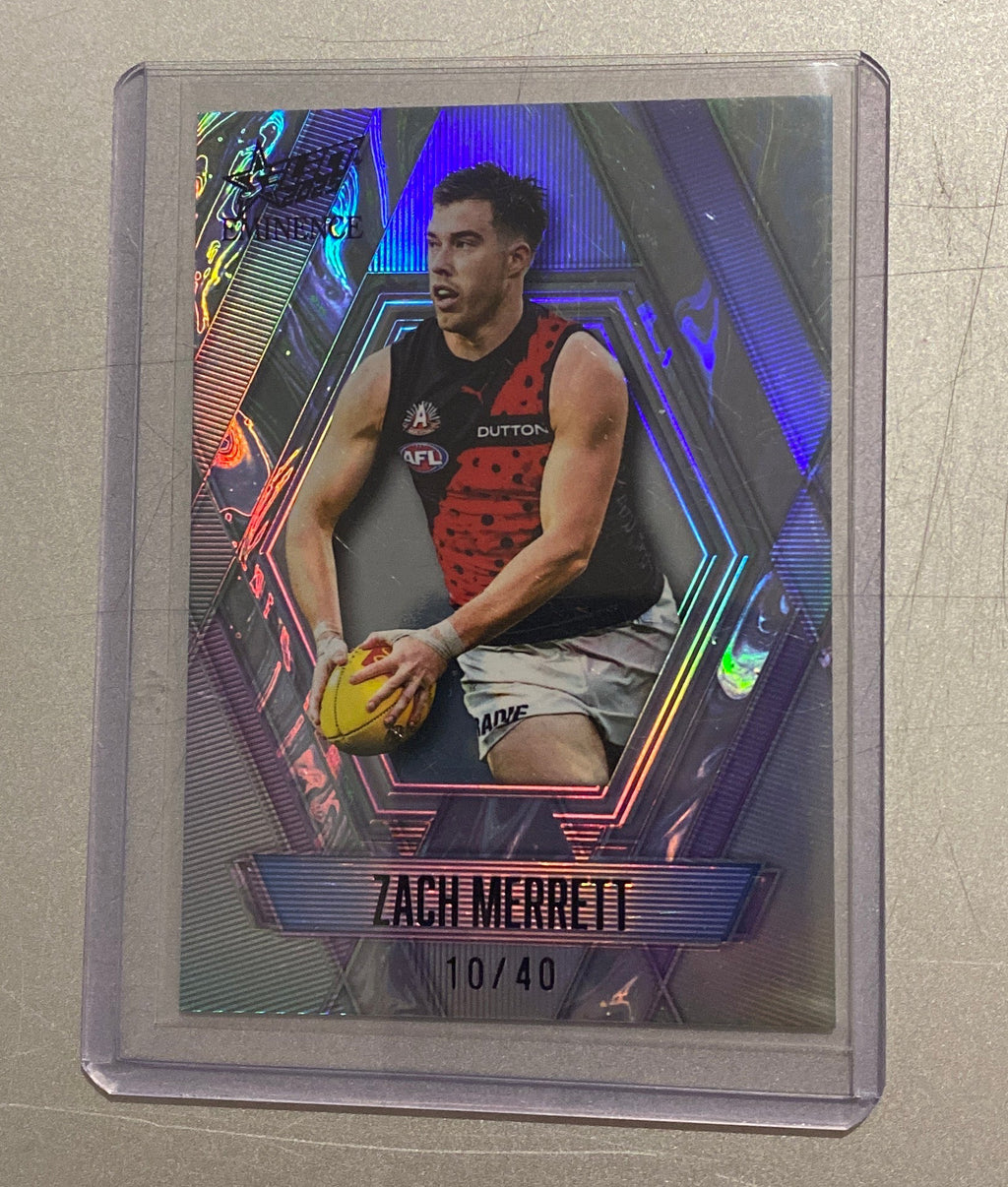 2025 AFL SELECT EMINENCE ZACH MERRETT EMINENCE CARD 10/40 ESSENDON