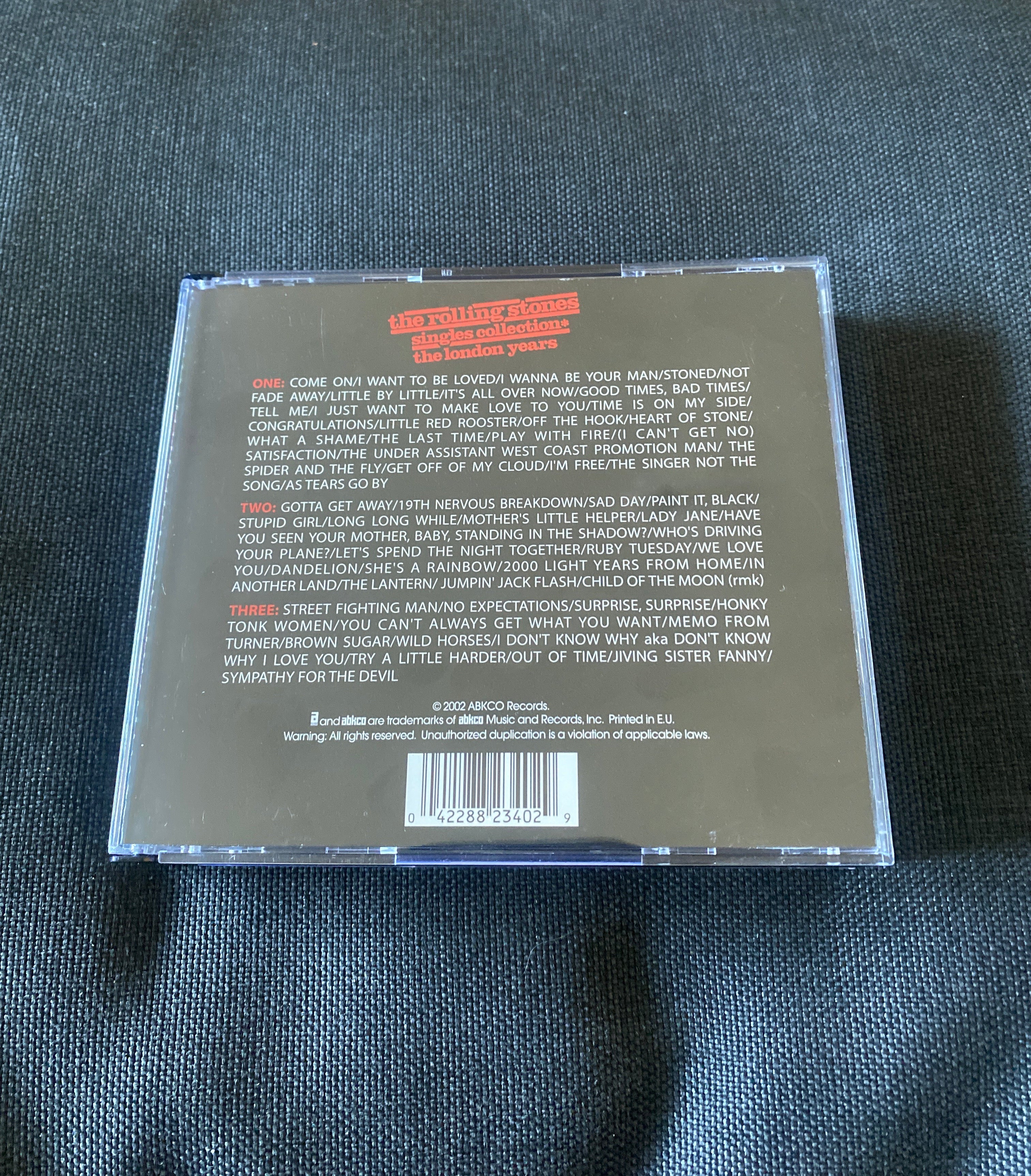 THE ROLLING STONES - Singles Collection: The London Years [3 x CD] FATBOX Case