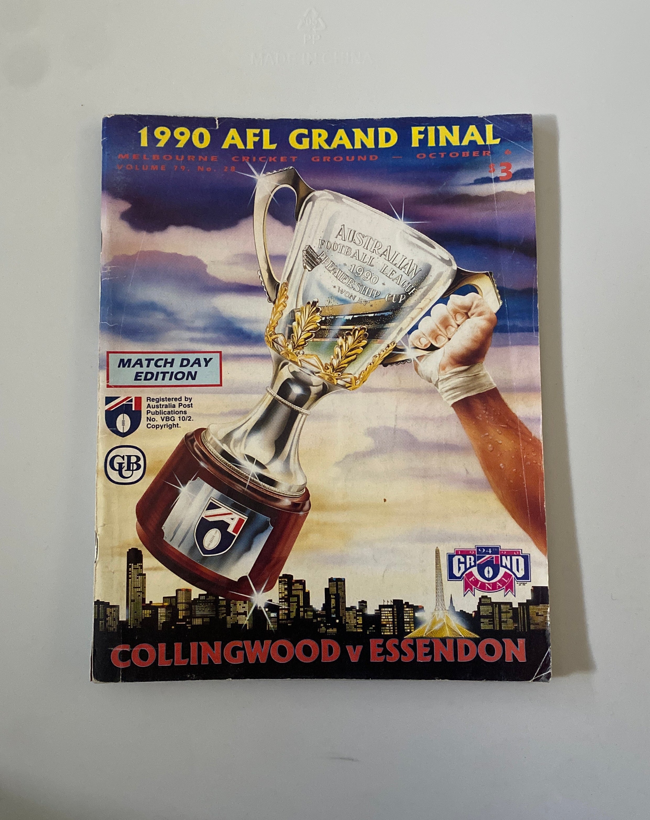 VFL/AFL Grand Final Football Records - 1974 onwards- Select from drop down menu.