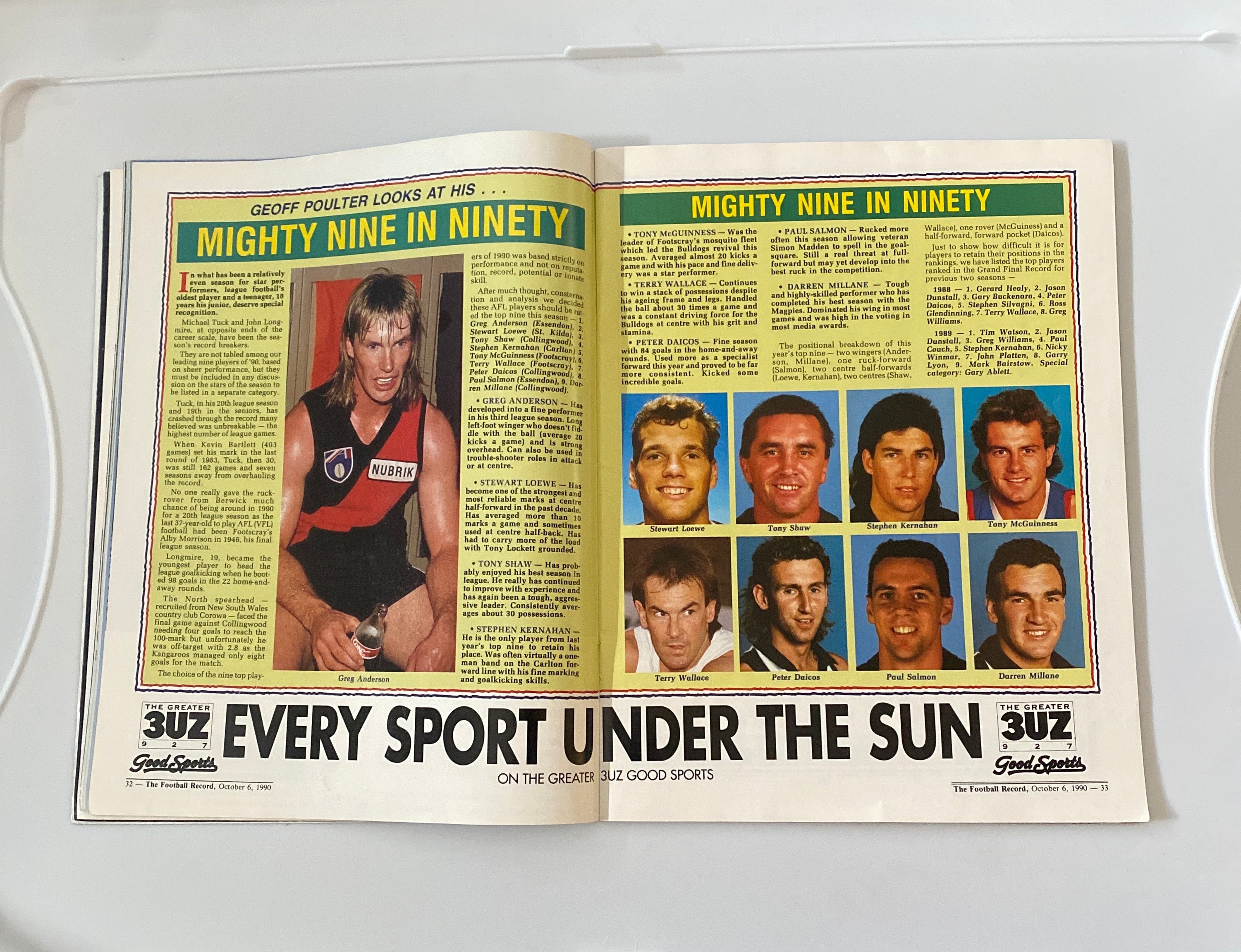 VFL/AFL Grand Final Football Records - 1974 onwards- Select from drop down menu.