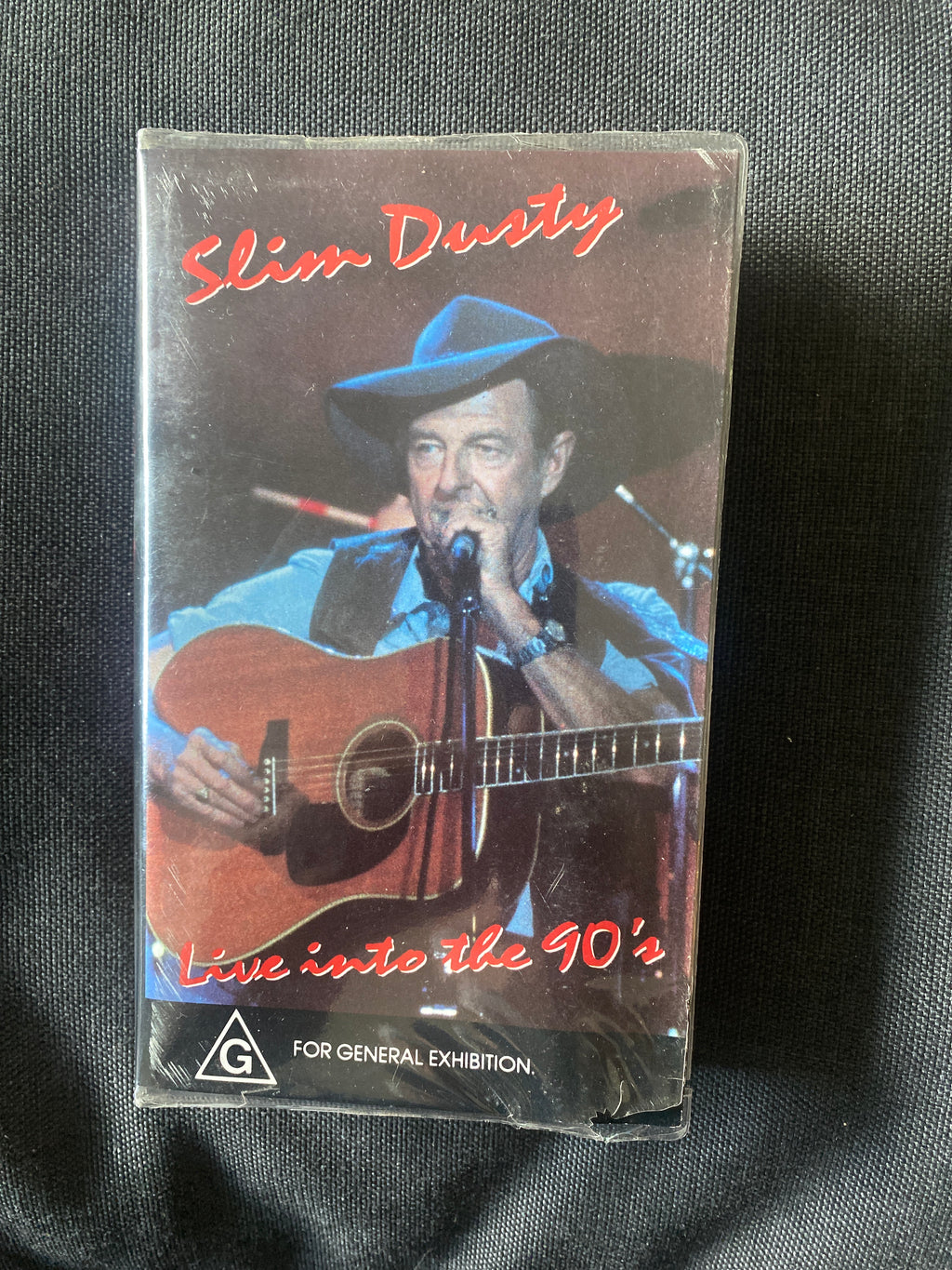 Slim Dusty - Live Into The Nineties VHS Movie Video Cassette Tape pre owned