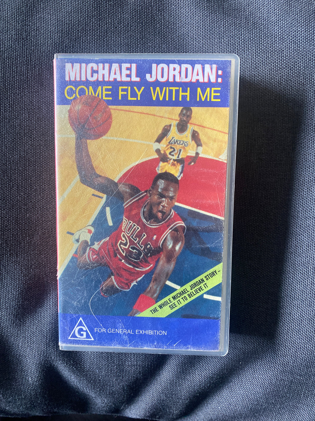 Michael Jordan: Come Fly With Me VHS Tape 1989