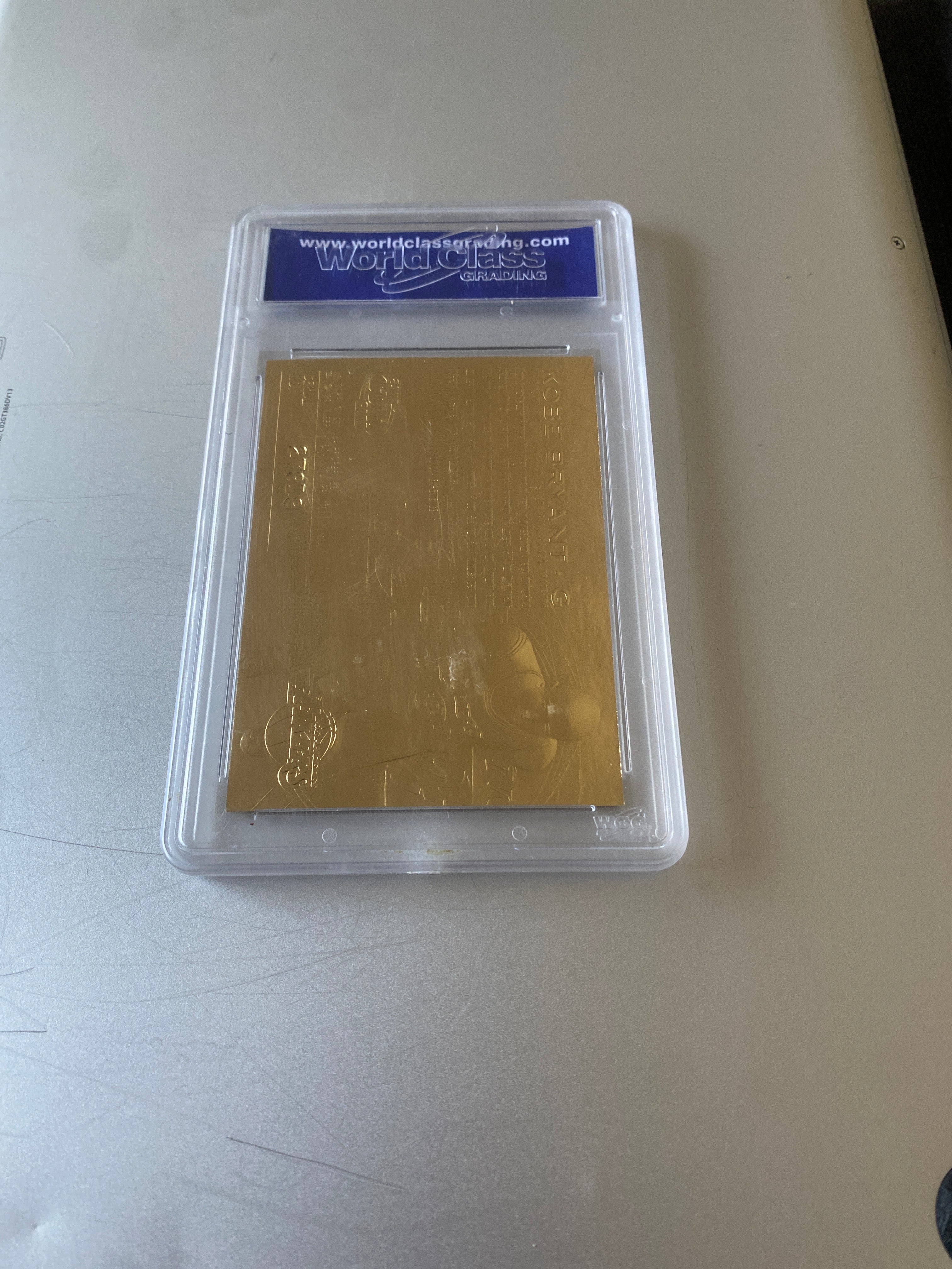 KOBE BRYANT 1996 97 Fleer ROOKIE Purple Signature 23KT Gold Card  GEM MINT 10 RC