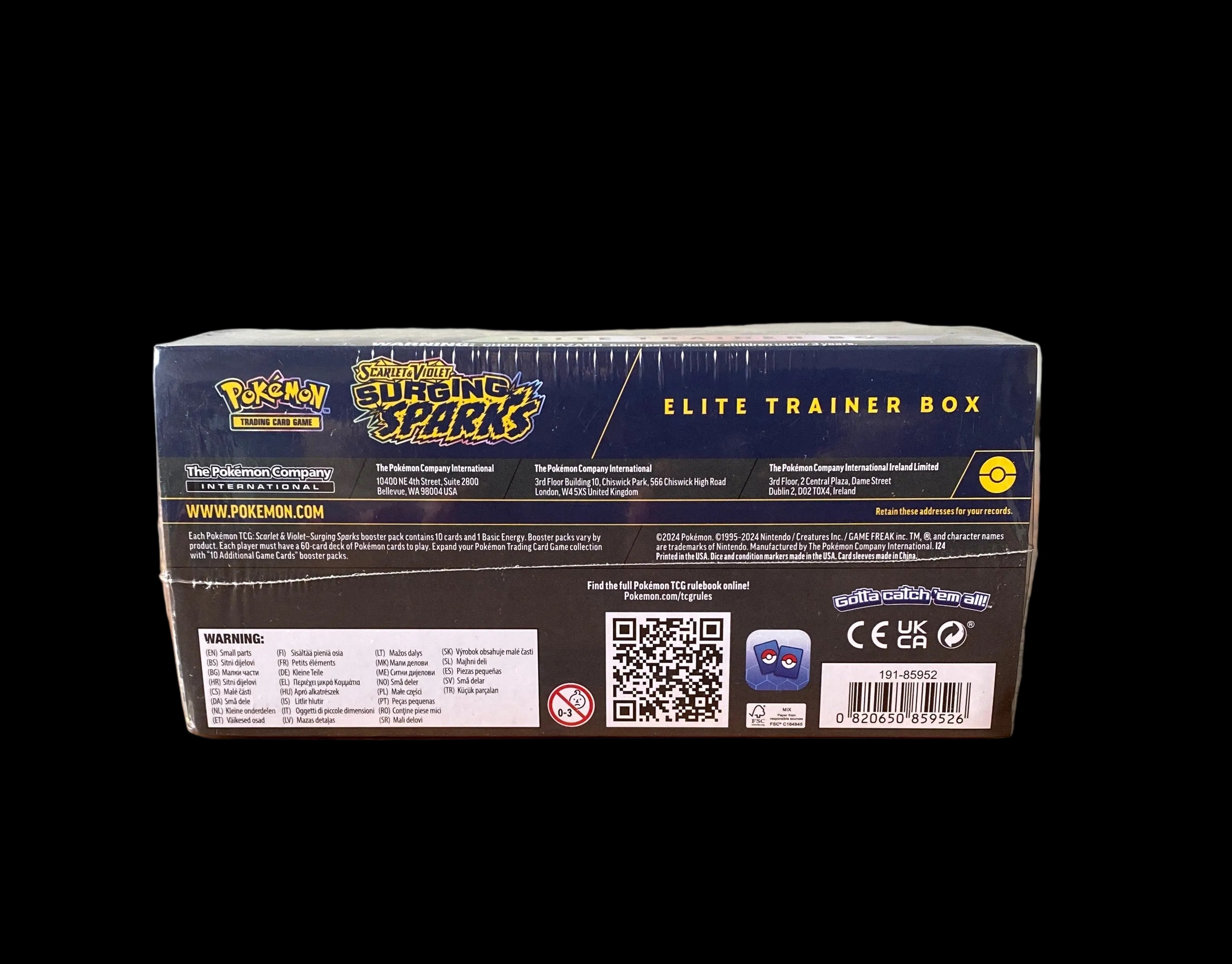 Pokemon - TCG - Scarlet & Violet: Surging Sparks Elite Training Box
