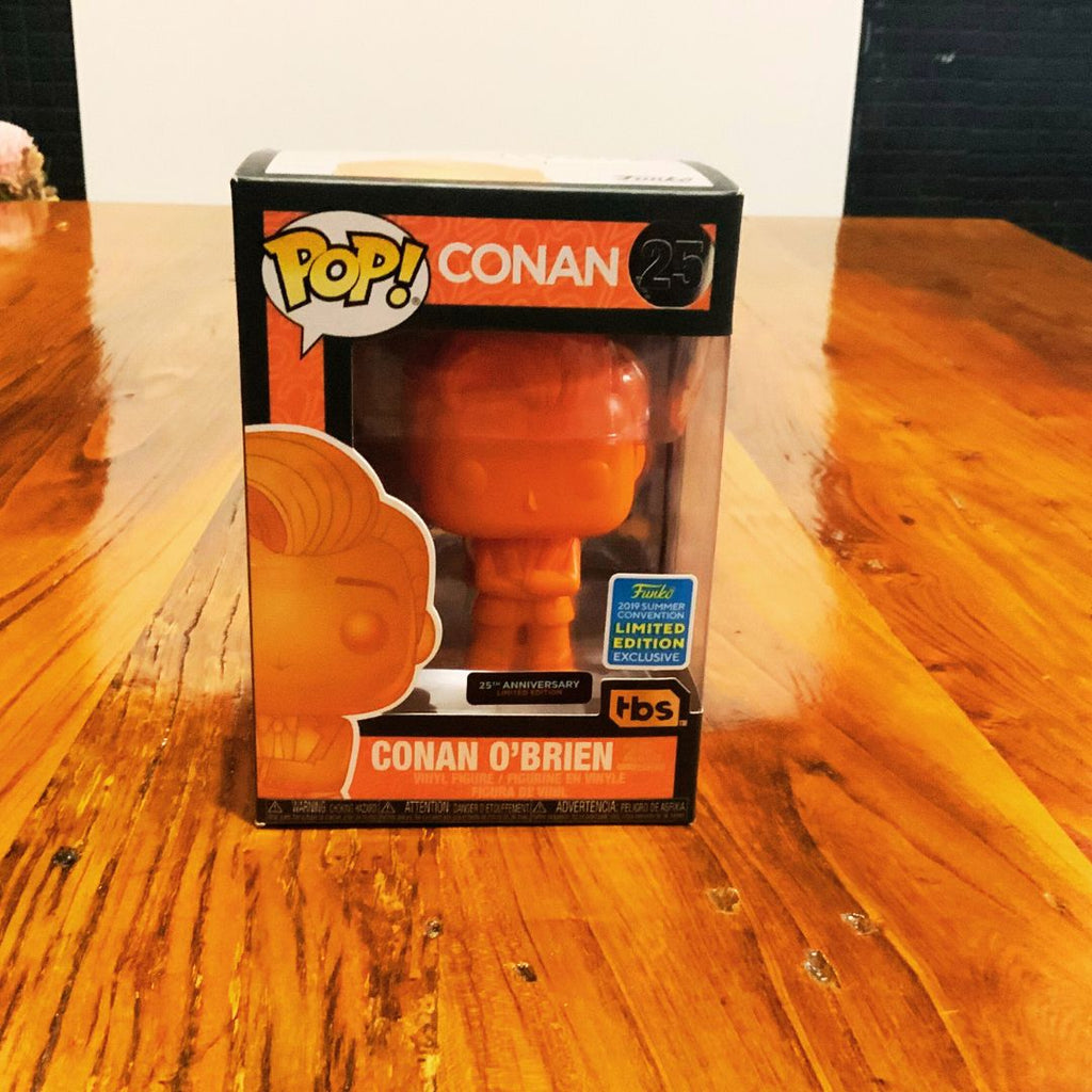 Funko Pop Conan Limited Edition No:25 Conan O'Brien Vinyl Figure