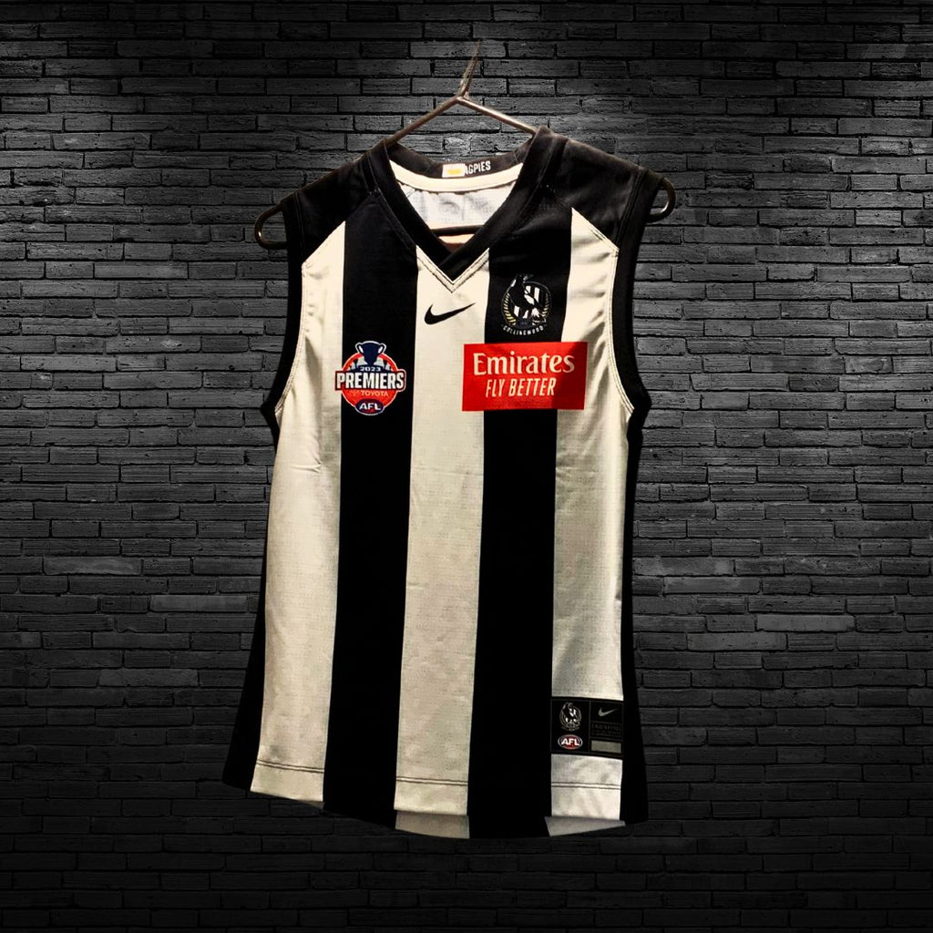 Collingwood Magpies Premiers 2023 Official AFL Jersey
