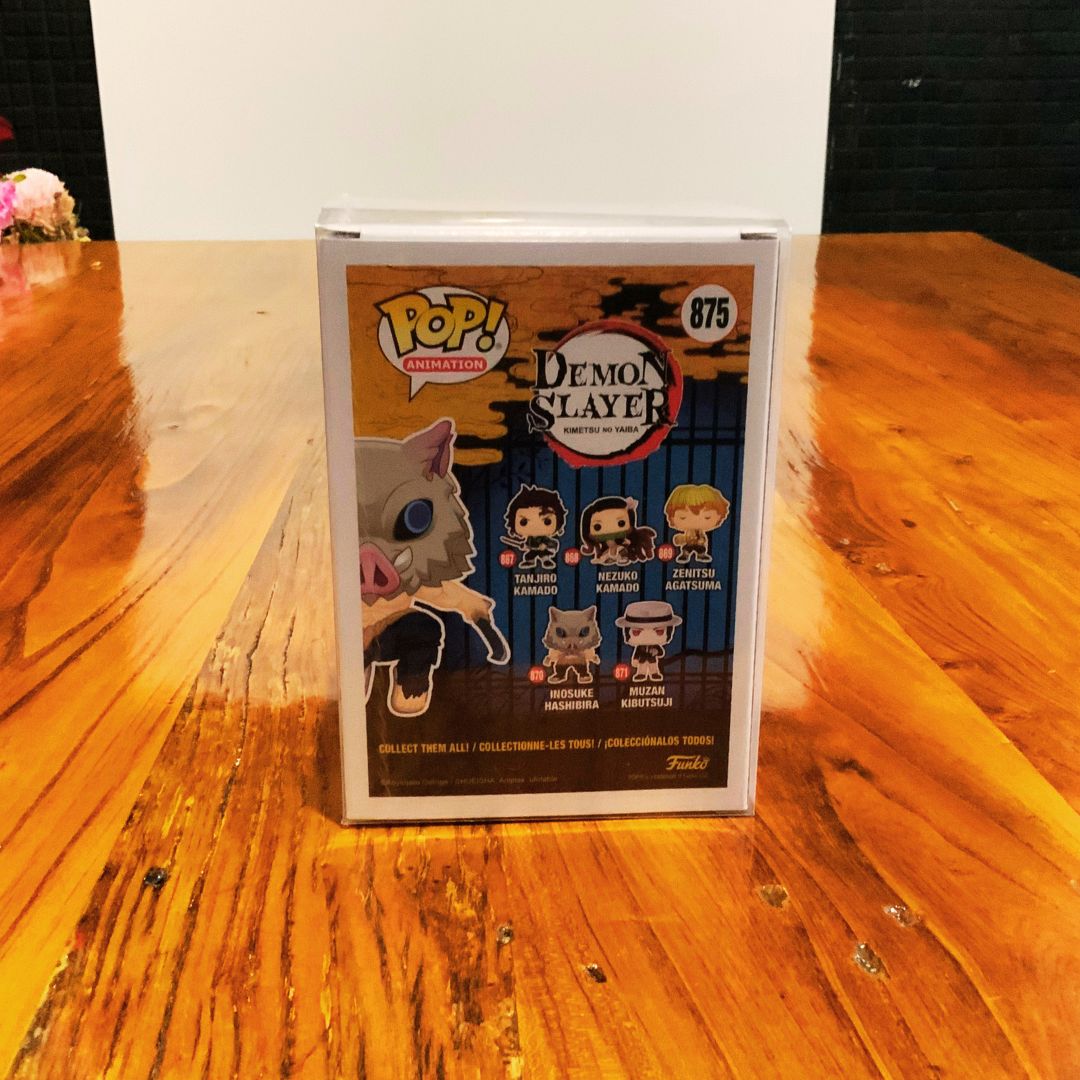 Funko Pop Animation Demon Slayer No:875 Inosuke Hashibira Vinyl Figure
