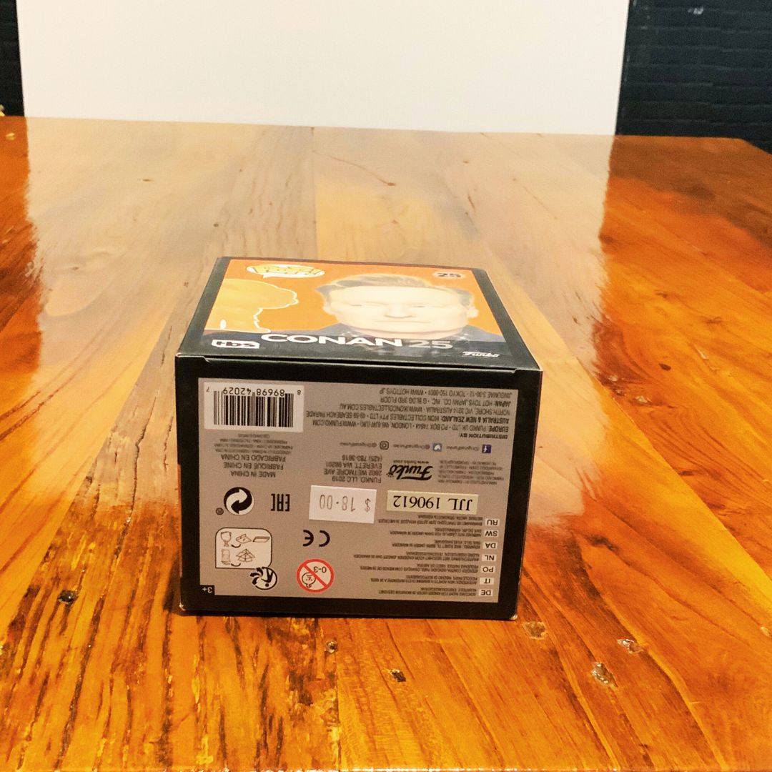 Funko Pop Conan Limited Edition No:25 Conan O'Brien Vinyl Figure