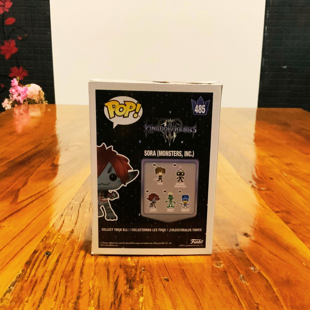 Funko Pop Disney Kingdom Hearts No:485 Sora Monsters, INC) Vinyl Figure