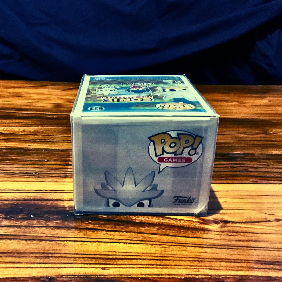 Pop Games/Funko Sonic The Hedgehog - 633 - Glow in the dark - Special Edition Silver