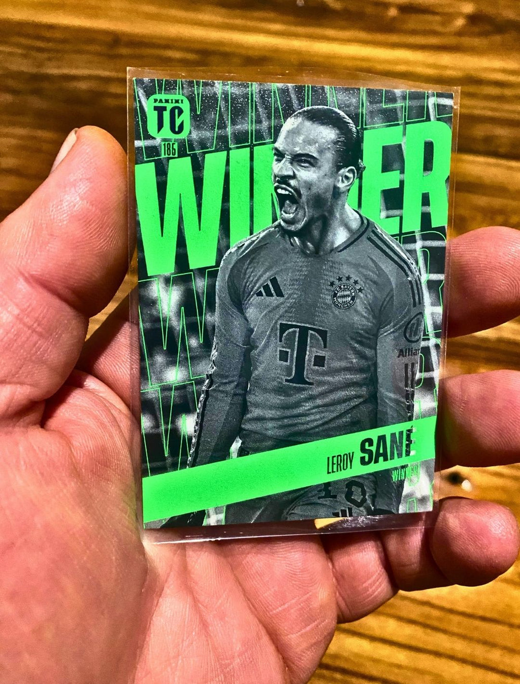 Panini Trading Card 186 - Leroy Sane No 10