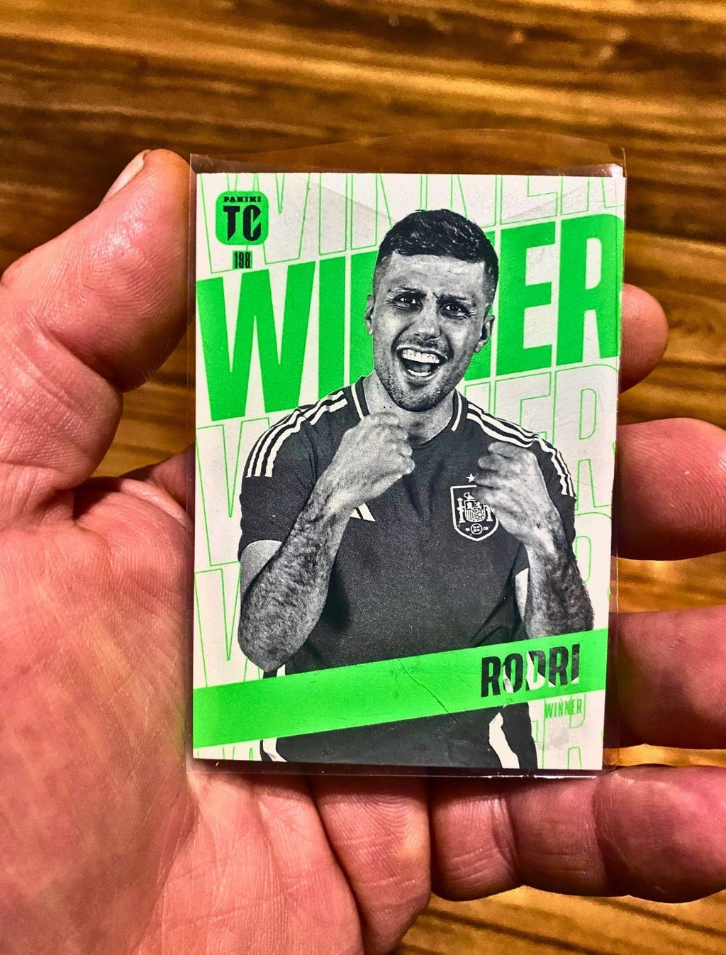 Panini Trading Card 198 - Rodri No 16