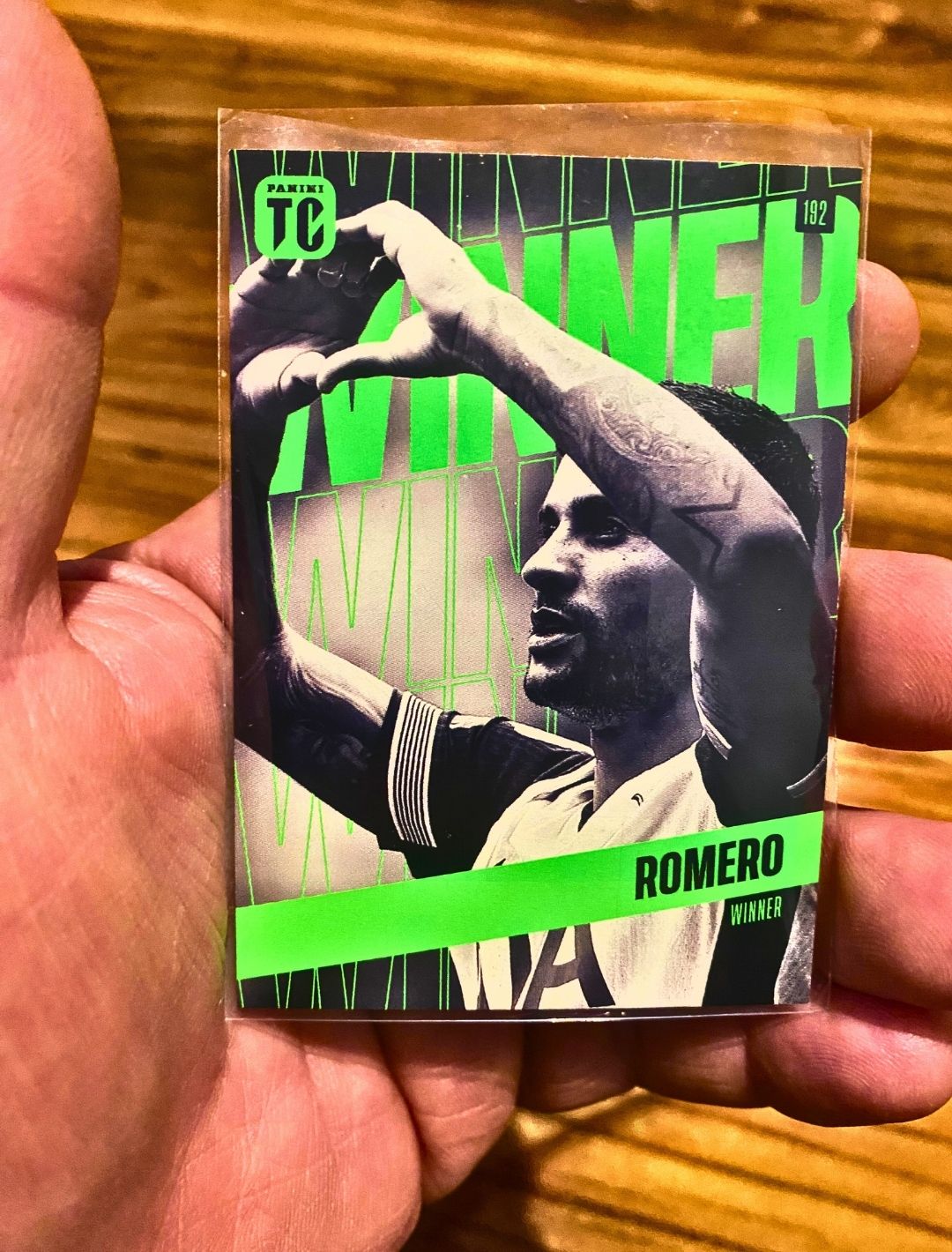 Panini Trading Card 192 - Cristian Romero No 17