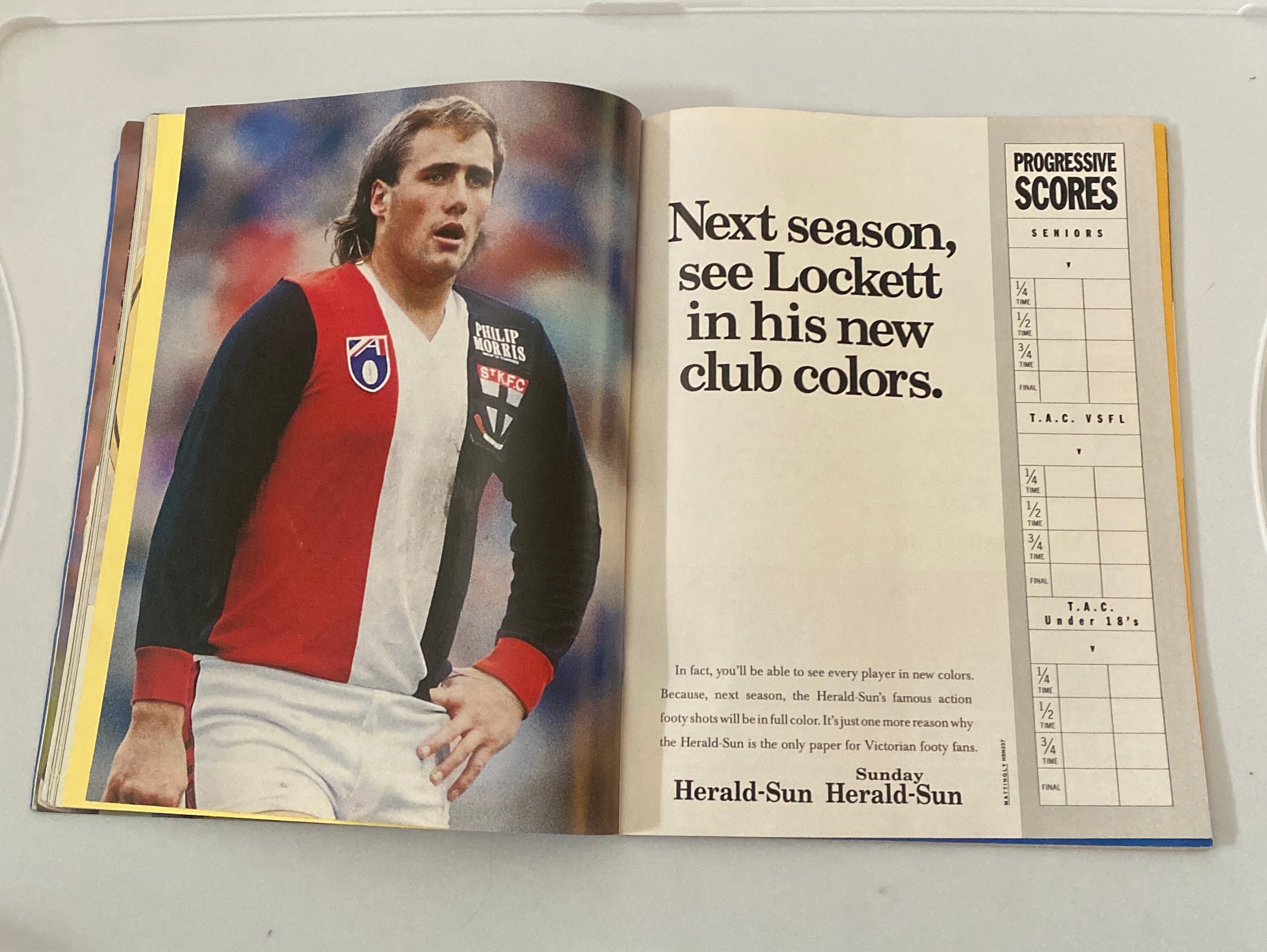 1992 AFL Grand Final Record West Coast Vs. Geelong