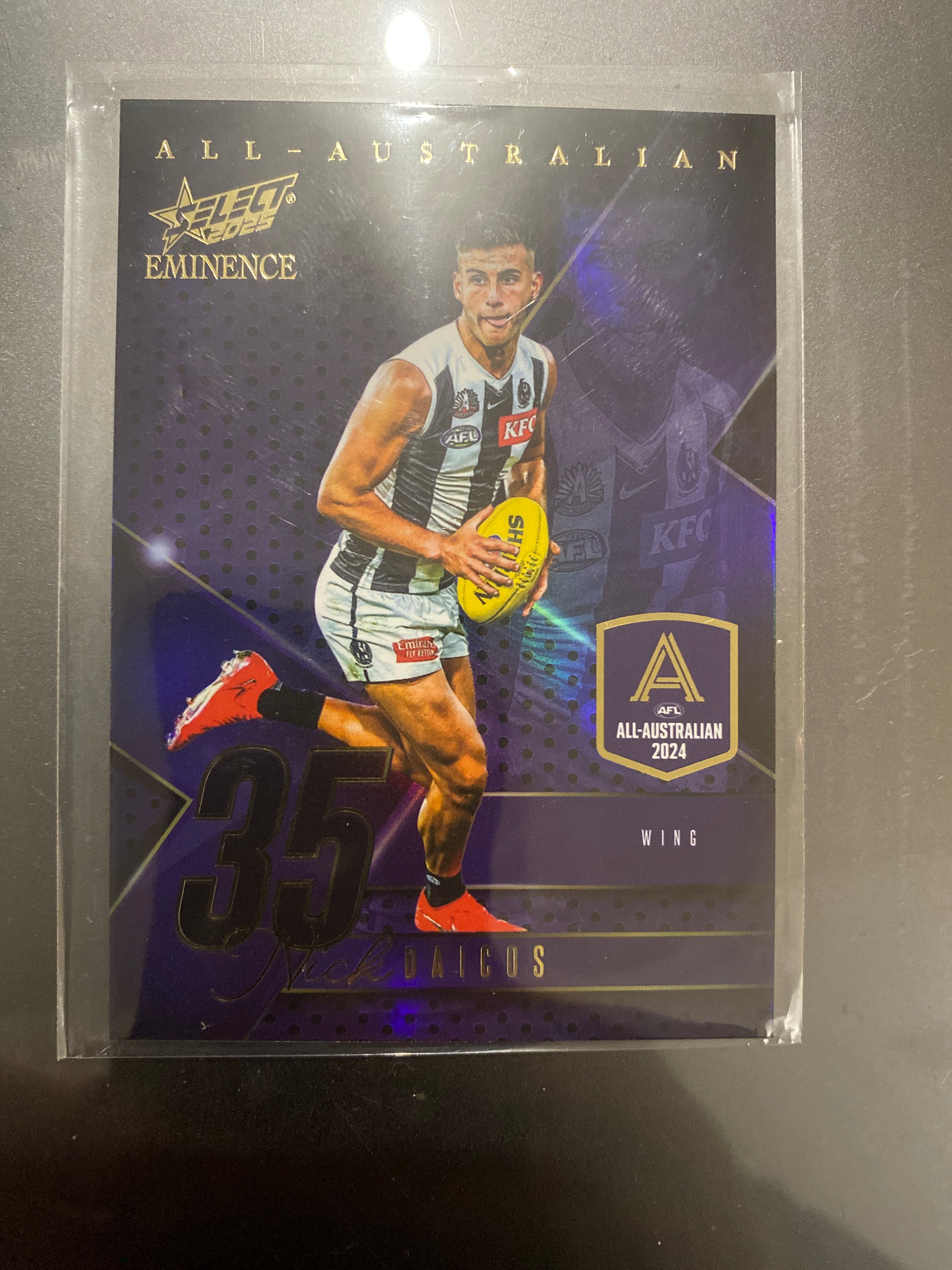 2025 SELECT EMINENCE ALL AUSTRALIAN #AA9 NICK DAICOS 005/235 - COLLINGWOOD