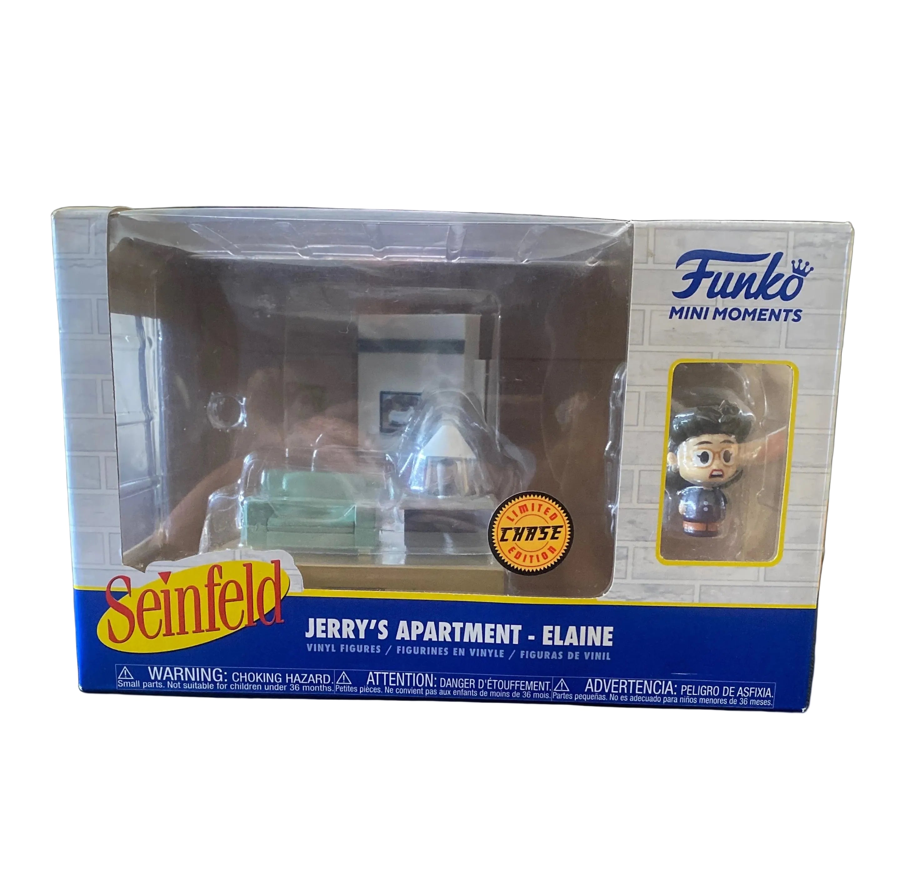 Funko Mini Moments Seinfeld Jerry's Apartment Elaine New