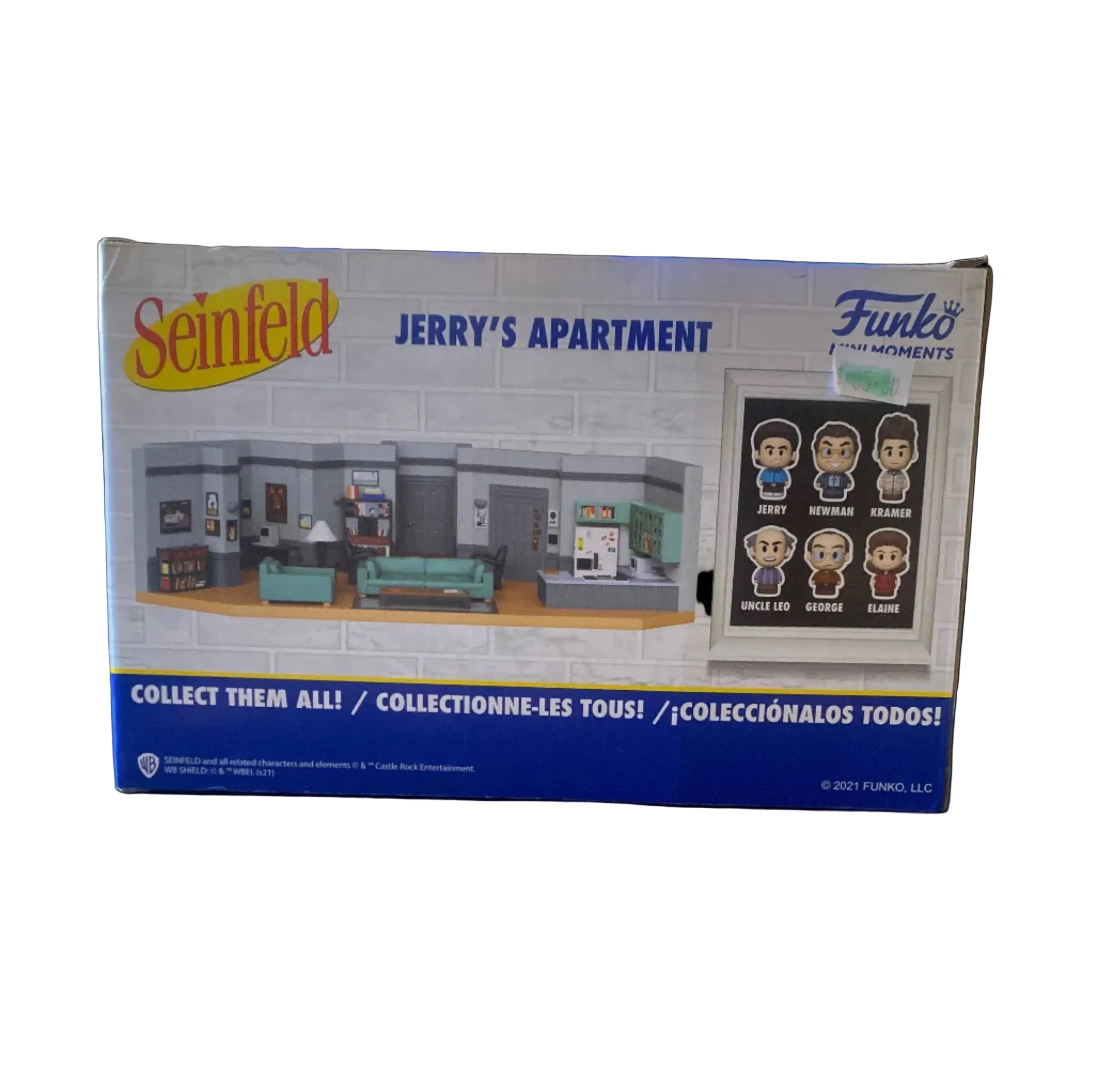 Funko Mini Moments Seinfeld Jerry's Apartment Elaine New