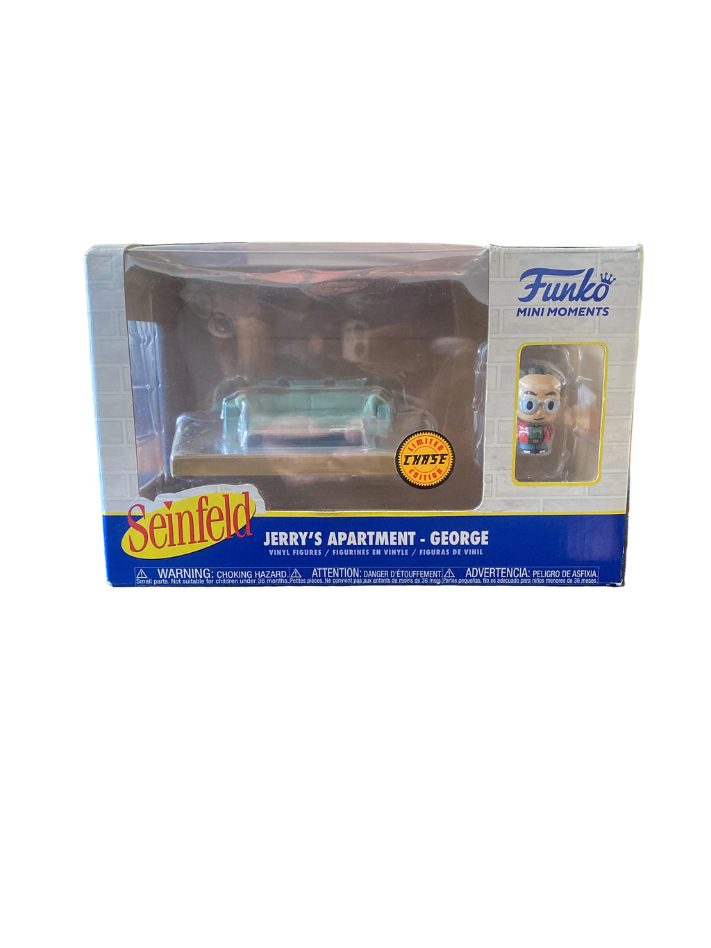 Funko Seinfeld - George Mini Vinyl Moment Diorama Figure Set