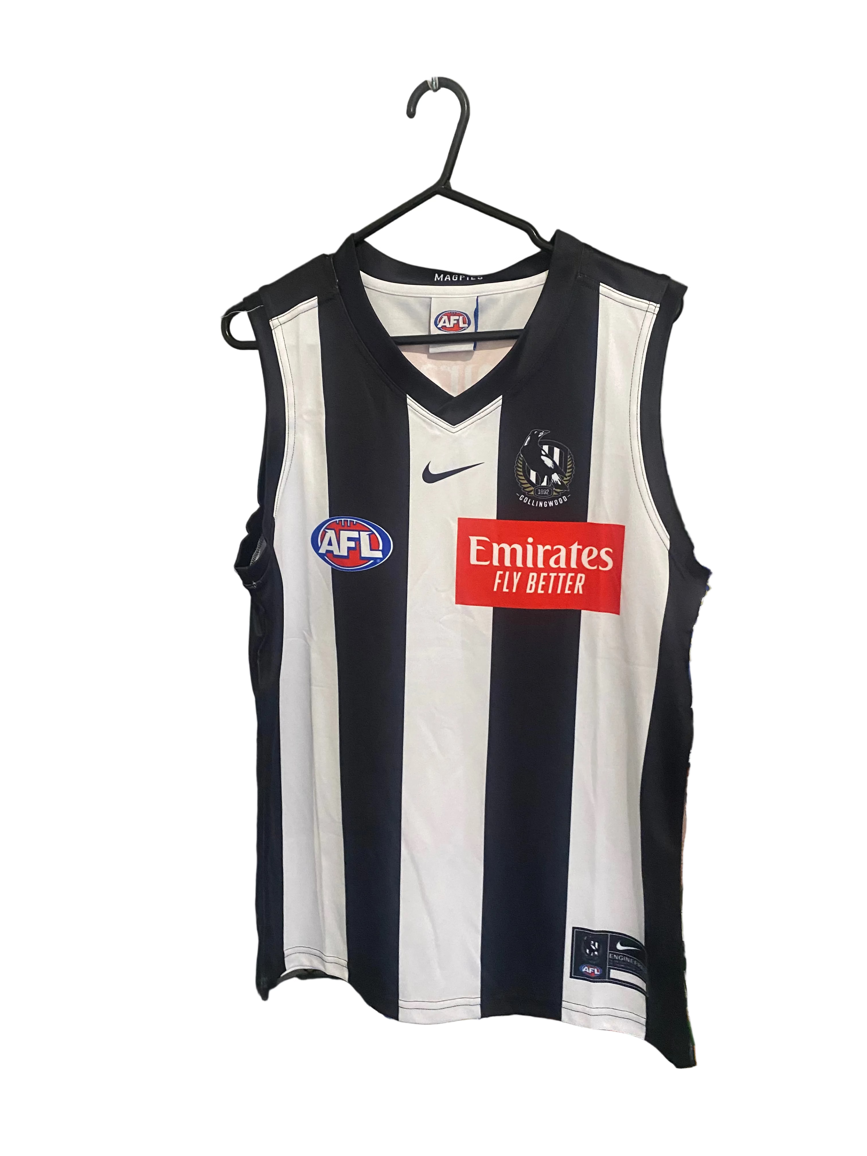 2025 Collingwood Signed Jersey (Nick Daicos)