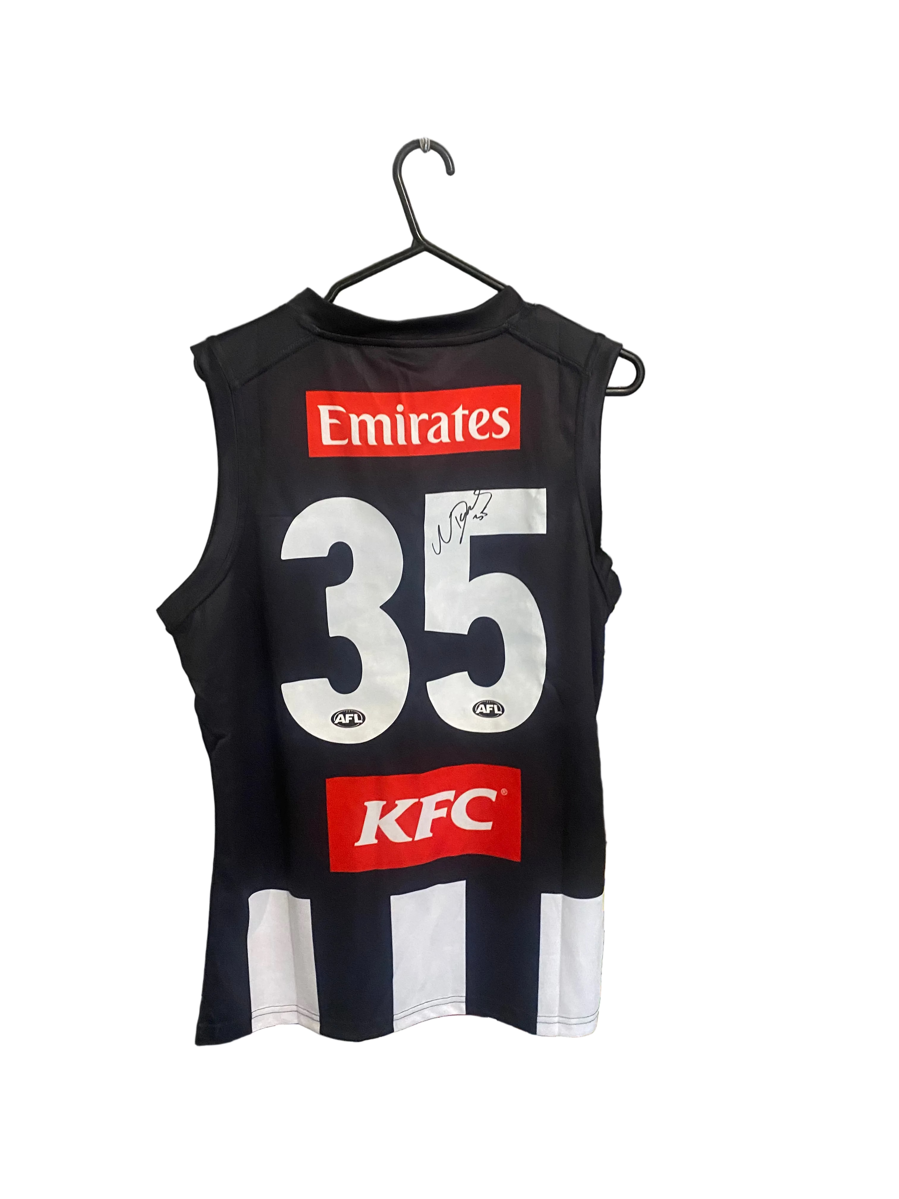 2025 Collingwood Signed Jersey (Nick Daicos)